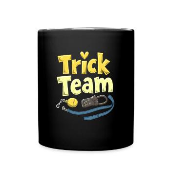 Animal trainer team - Full Colour Mug - black - Front