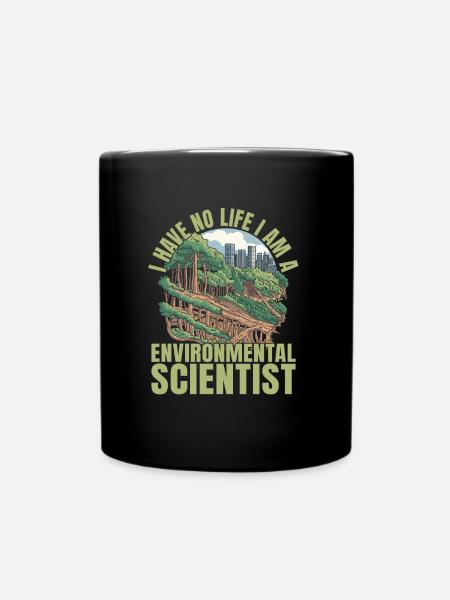 Umweltwissenschaftler - Tasse einfarbig - Schwarz
