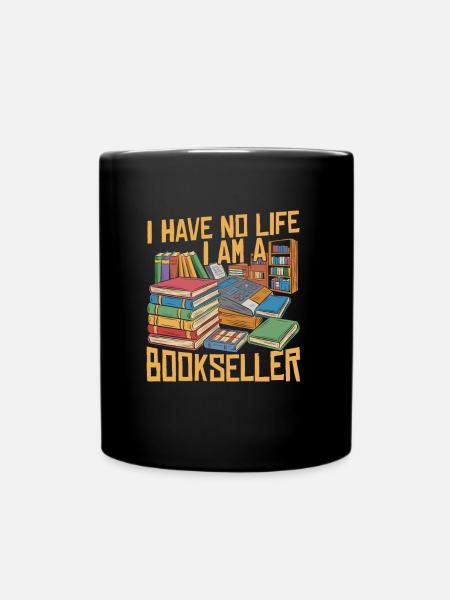 Libraire - Mug uni - noir