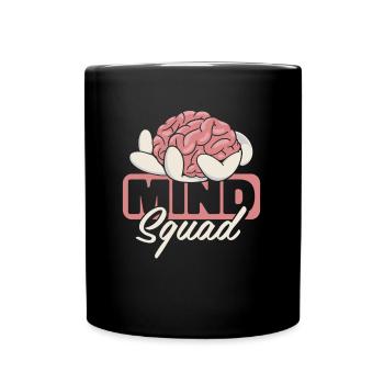 Psychologischer Berater Kader - Tasse einfarbig - Schwarz - Vorne