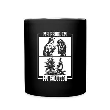 Environmental Scientist My Problem Pictogram Mom - Full Colour Mug - black - Front