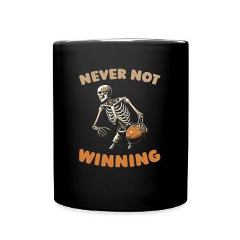 Basket-ball Joueurs de basket-ball - Mug uni - noir - Devant