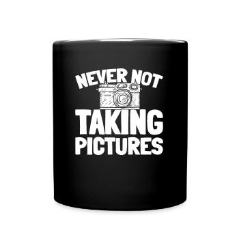 Photographer Photography Camera - Full Colour Mug - black - Front