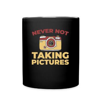 Photographer Photography Camera - Full Colour Mug - black - Front