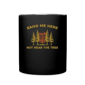 Frisbee Golf Disc Golf - Full Colour Mug - black - Front