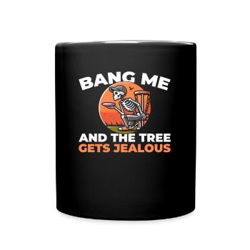 Frisbee Golf Disc Golf - Full Colour Mug - black - Front