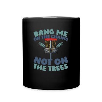 Frisbee Golf Disc Golf - Full Colour Mug - black - Front
