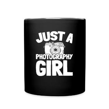 Photographer Photography Camera - Full Colour Mug - black - Front
