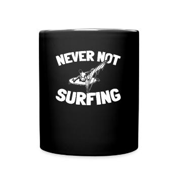 Windsurfing Windsurfers - Full Colour Mug - black - Front