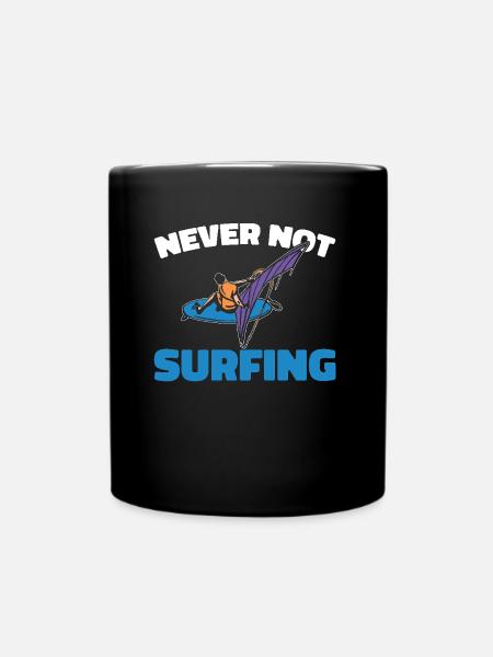 Windsurfen Windsurfer - Tasse einfarbig - Schwarz