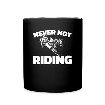 Mx Motocross Dirt Bike - Mug uni - noir - Devant