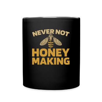 Beekeepers Beekeepers - Full Colour Mug - black - Front