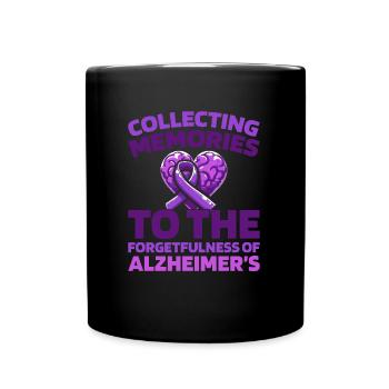Alzheimer's Alzheimer's Support - Full Colour Mug - black - Front