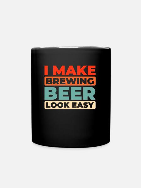 Baumeister - Tasse einfarbig - Schwarz