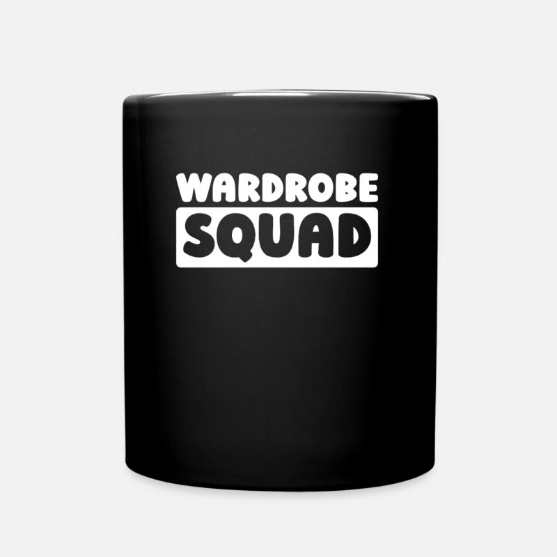 Detektiv Kader - Tasse einfarbig - Schwarz