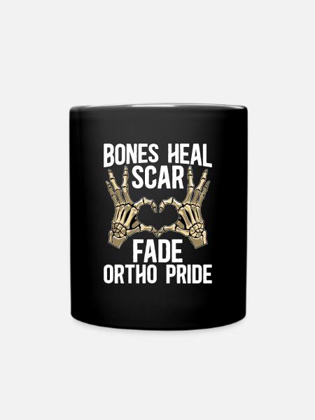 Chirurgien orthopédique Bones Heal Kinésithérapeute - Mug uni - noir
