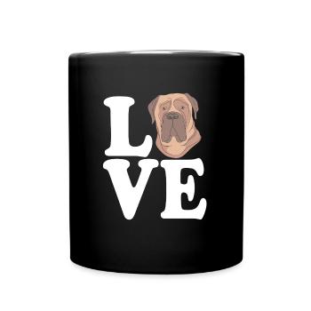 Bullmastiff Chien - Mug uni - noir - Devant