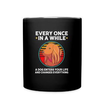 Boykin Spaniel - Full Colour Mug - black - Front