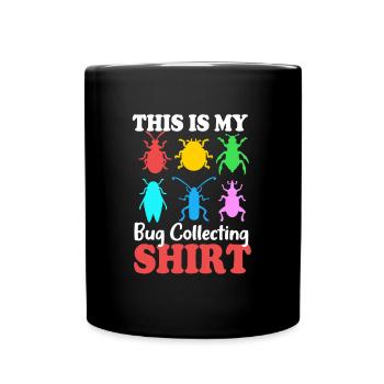 Entomologie des insectes - Mug uni - noir - Devant