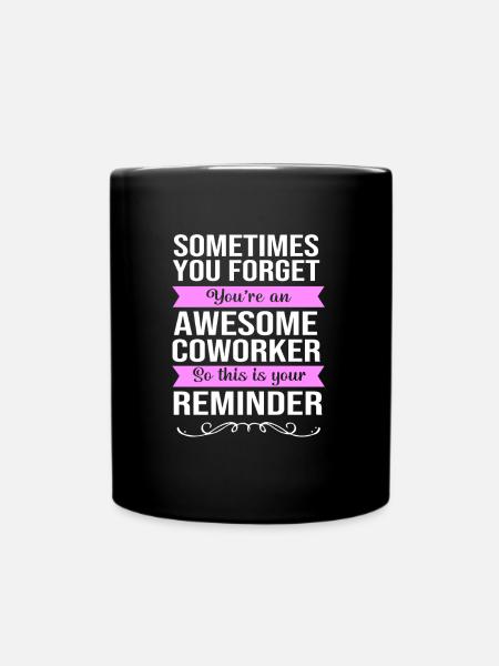 Employee of the Week Employee of the Month - Full Colour Mug - black