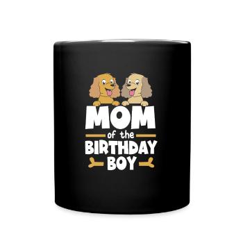 Cocker Spaniel Maman Chien Maman - Mug uni - noir - Devant