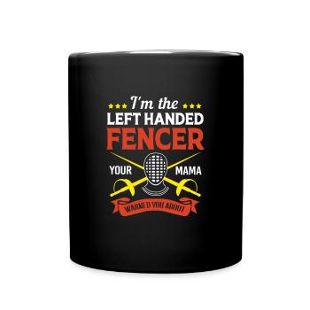 Fencing - Full Colour Mug - black - Front