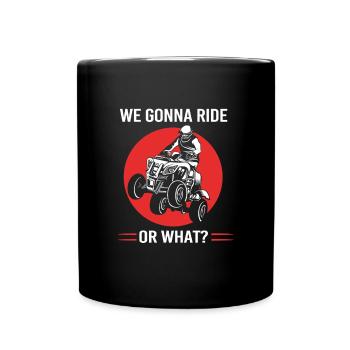 Quad bike - Full Colour Mug - black - Front
