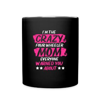 Quad - Tasse einfarbig - Schwarz - Vorne