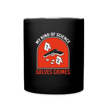 Forensics Forensic Experts Forensic Evidence - Full Colour Mug - black - Front
