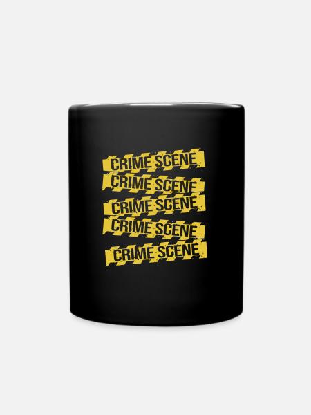 Forensik Forensiker - Tasse einfarbig - Schwarz