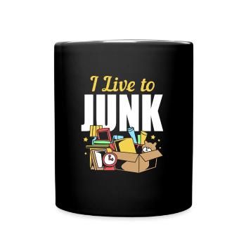 Flea market flea market - Full Colour Mug - black - Front