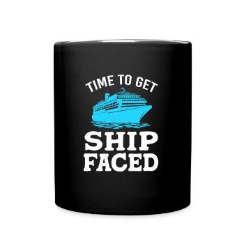 Cruise Cruise Ship - Full Colour Mug - black - Front