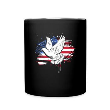 Pigeon Hunt Hunting Hunters - Full Colour Mug - black - Front