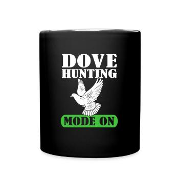 Pigeon Hunting Hunter Pigeon Hunting - Full Colour Mug - black - Front