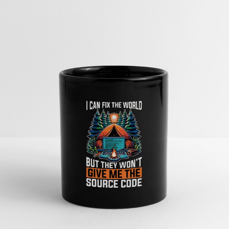 Coder Je peux réparer le monde Développeur Web Codeurs Mug uni