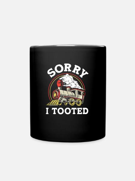Model Railway Model Making Model Maker - Full Colour Mug - black