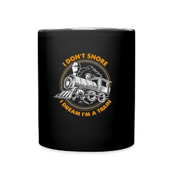 Modélisme ferroviaire Modélisme Modéliste - Mug uni - noir - Devant