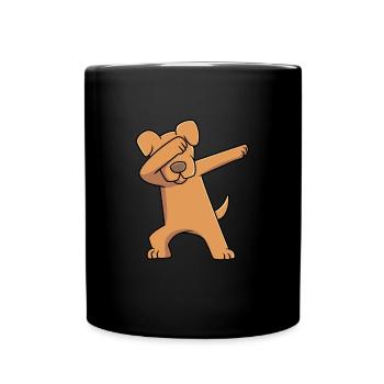 Dogue allemand - Mug uni - noir - Devant