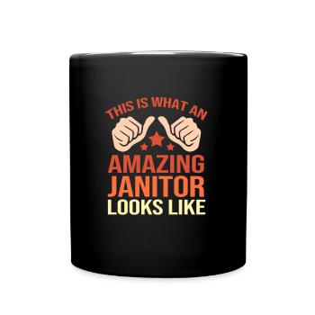 Gardien - Mug uni - noir - Devant