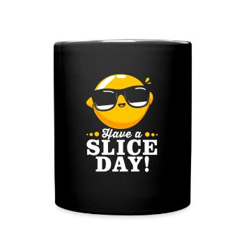 Limonade Limonadenstand Limo Zitrone - Tasse einfarbig - Schwarz - Vorne