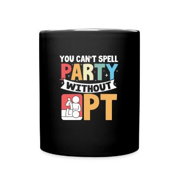 Physiotherapy Physiotherapy Physiotherapist - Full Colour Mug - black - Front