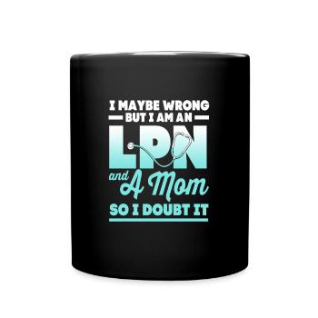 Infirmière Infirmière Infirmière - Mug uni - noir - Devant