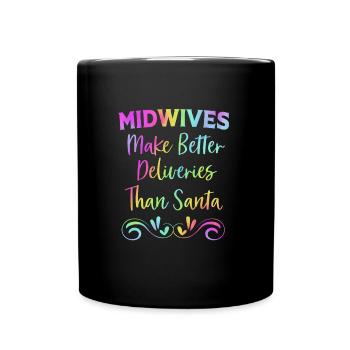 Midwife - Full Colour Mug - black - Front