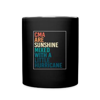 Assistant médical MFA - Mug uni - noir - Devant