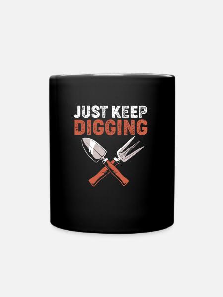 Archéologie - Mug uni - noir