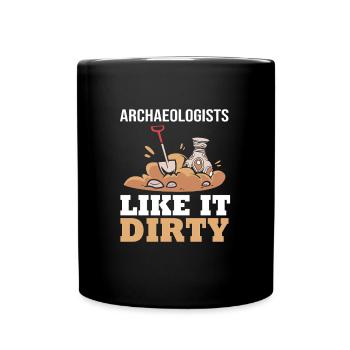 Archaeology - Full Colour Mug - black - Front