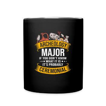 Archaeology - Full Colour Mug - black - Front