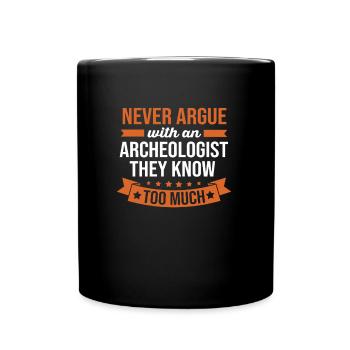 Archaeology - Full Colour Mug - black - Front