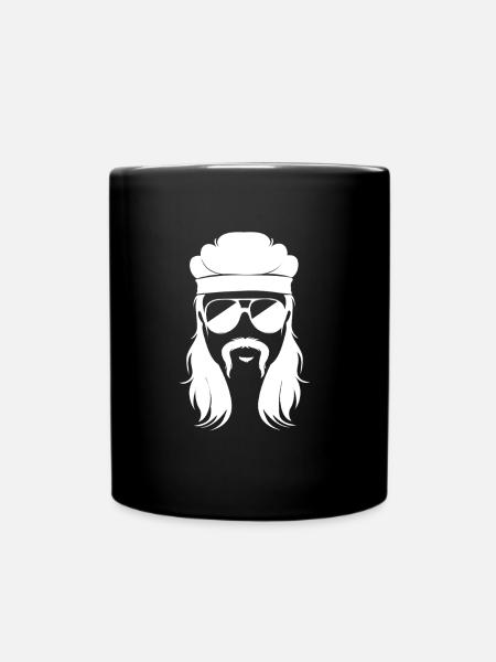 Mulet Coupe de cheveux Mulet - Mug uni - noir