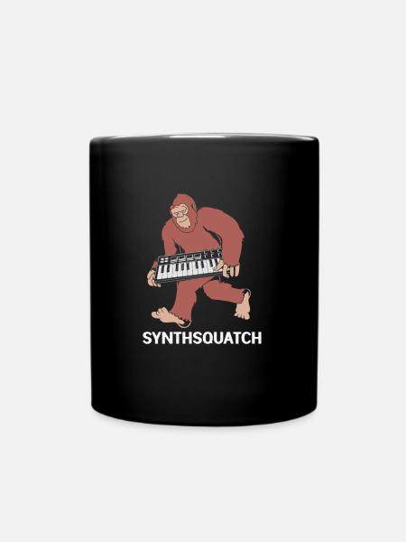 Djing Label Keyboard DJ - Tasse einfarbig - Schwarz
